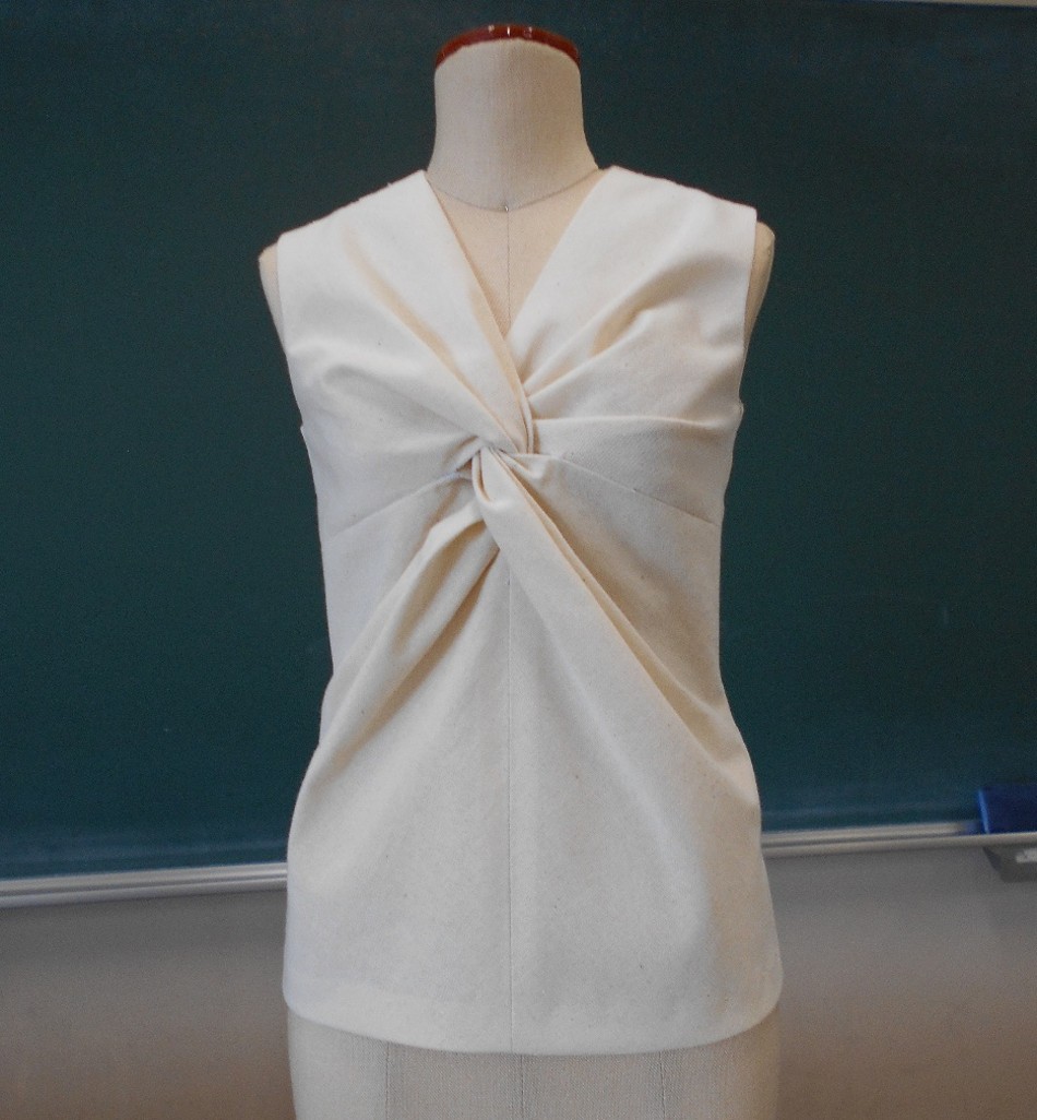 【ファッション】「つくる」喜びをお届けします♪「ドレープの作図・パターン展開」