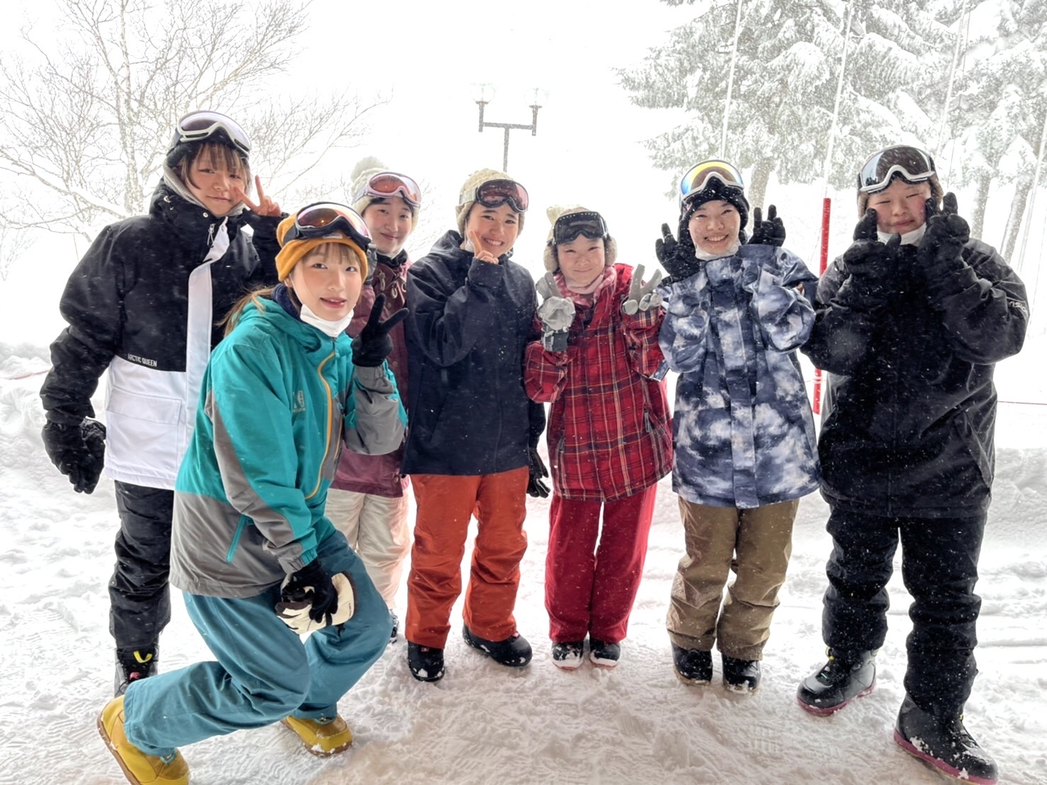 レクリエーション実習Ⅱ 　雪上スポーツにチャレンジ！