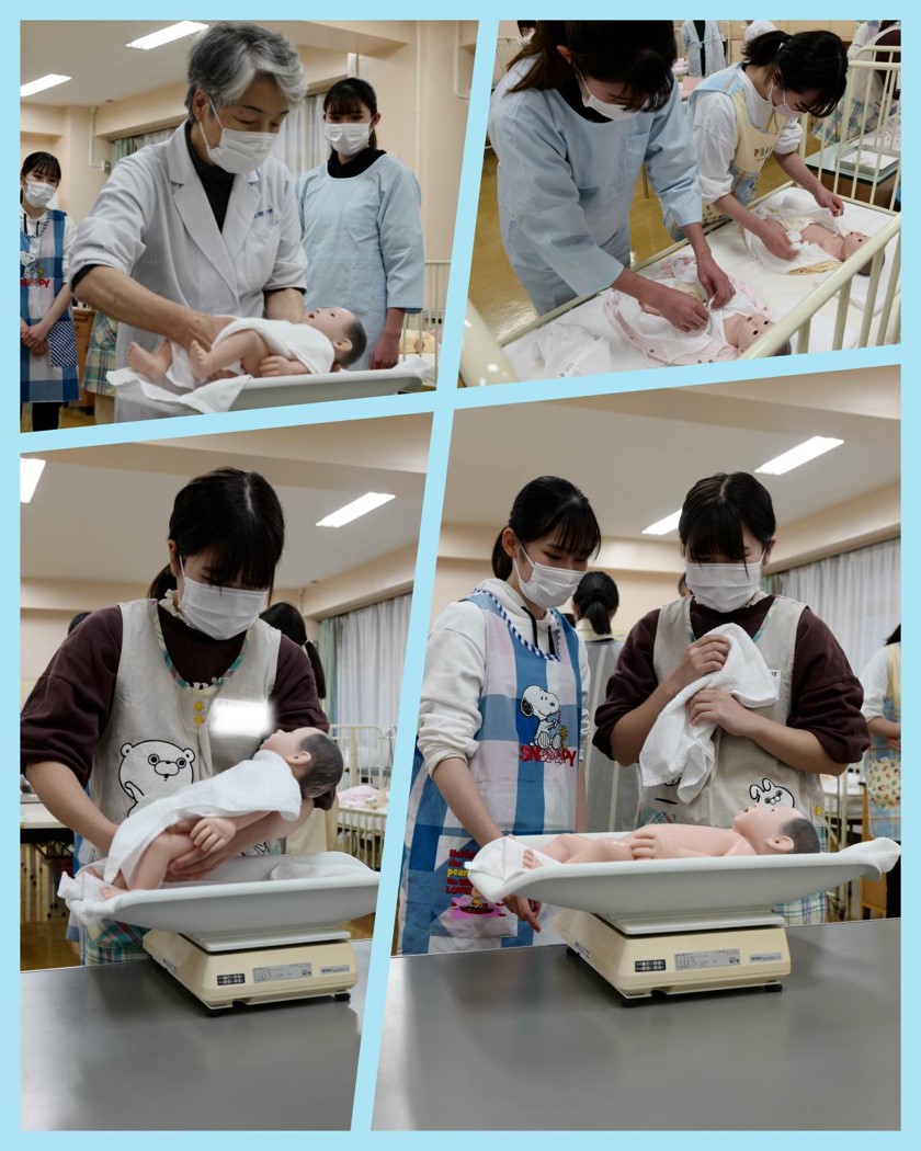 ホイクカ女子 赤ちゃんの健康と安全を守ります 短期大学部 保育科 聖徳大学 聖徳大学短期大学部