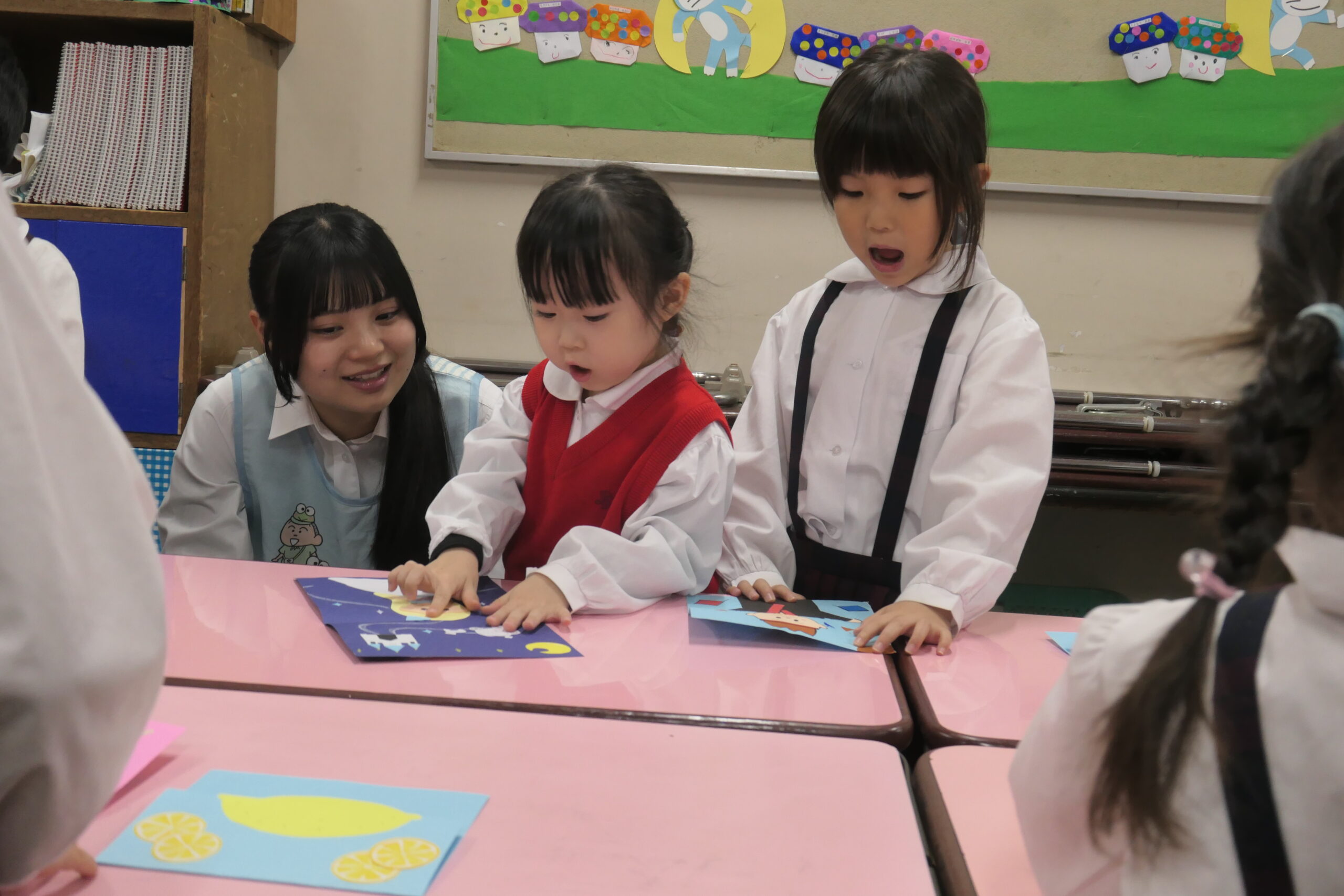 「変身カード」②　幼児と造形表現授業紹介