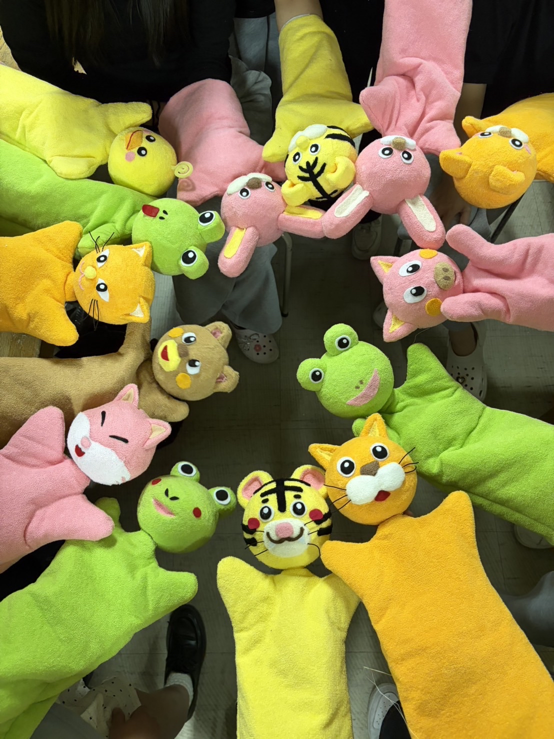 実は手作り！～児童文化Ⅰ（人形劇）～