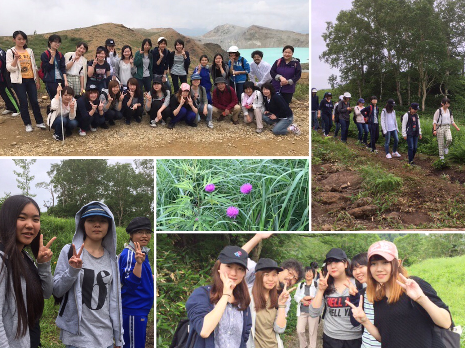 学外研修で1年生が志賀高原に滞在（１）～大自然を満喫～