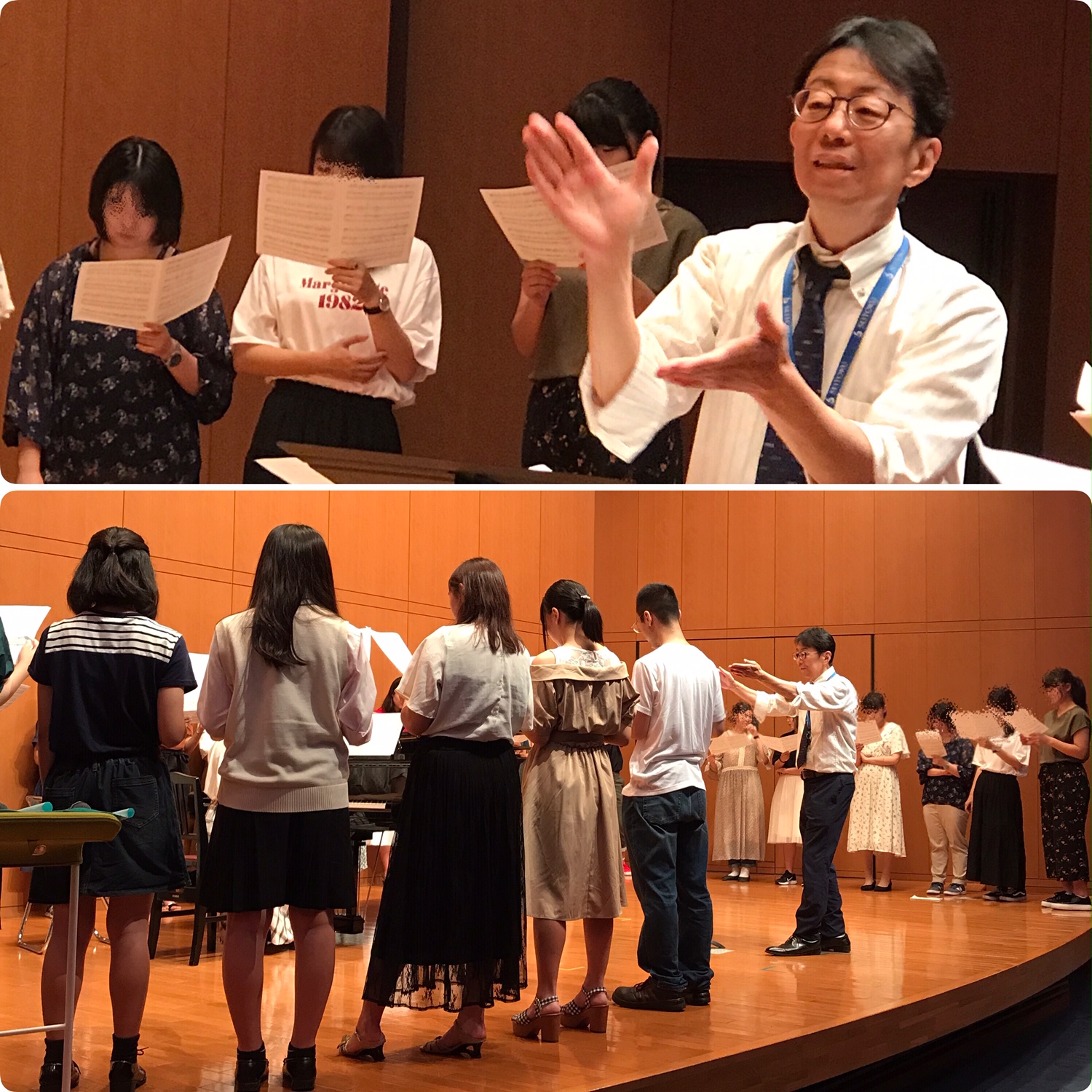 7/28(日) 音楽学部のオープンキャンパスは「合唱ワークショップデー」で盛り上がりました