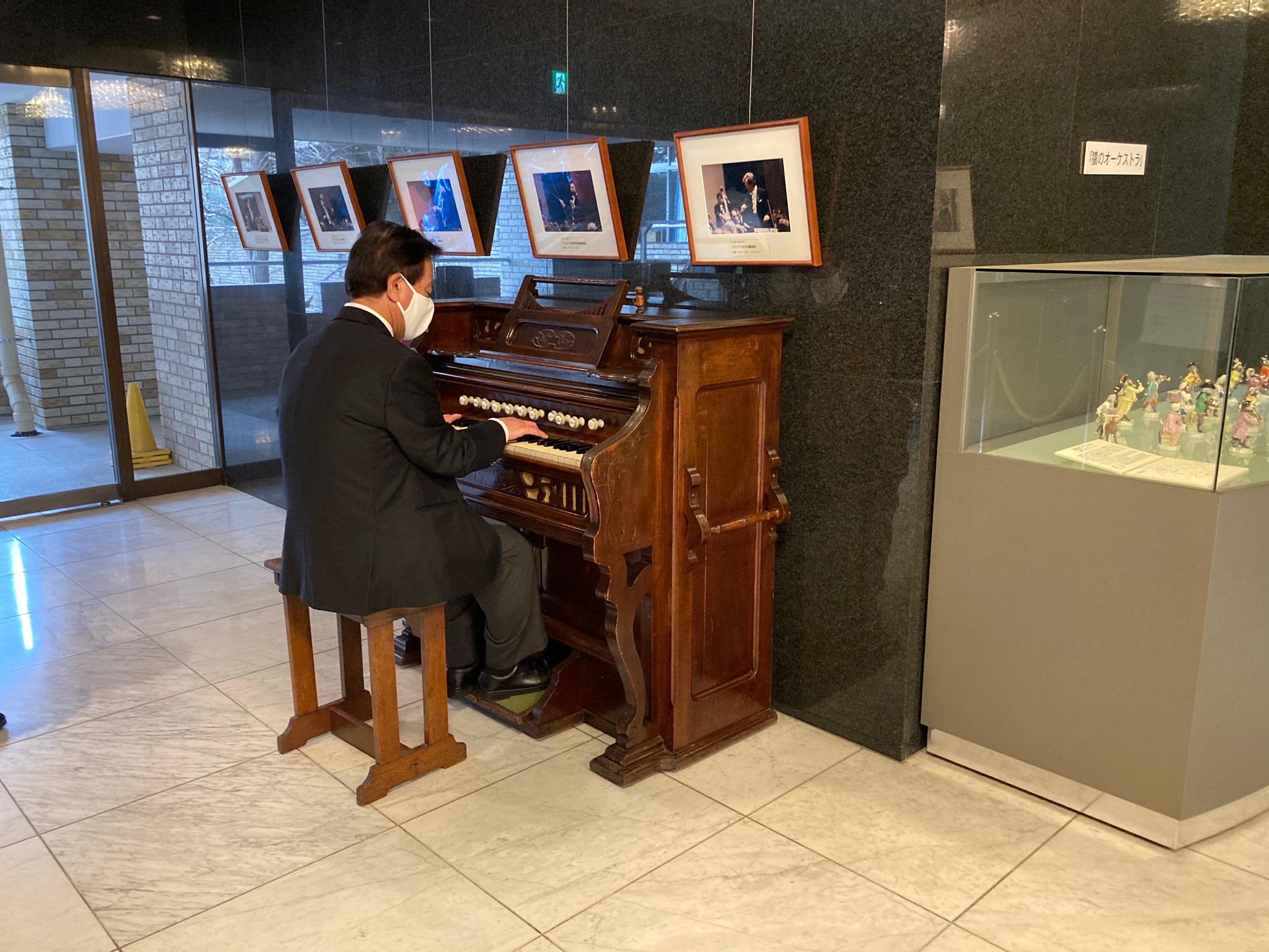 歴史的価値の高い「西川オルガン」が展示されています ～聖徳の本物 