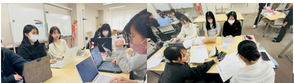 4年生『他学部との連携授業フィールドリンケージ🄬』￼