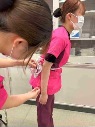 ゼミ紹介『看護師に多い腰痛について探究しました』