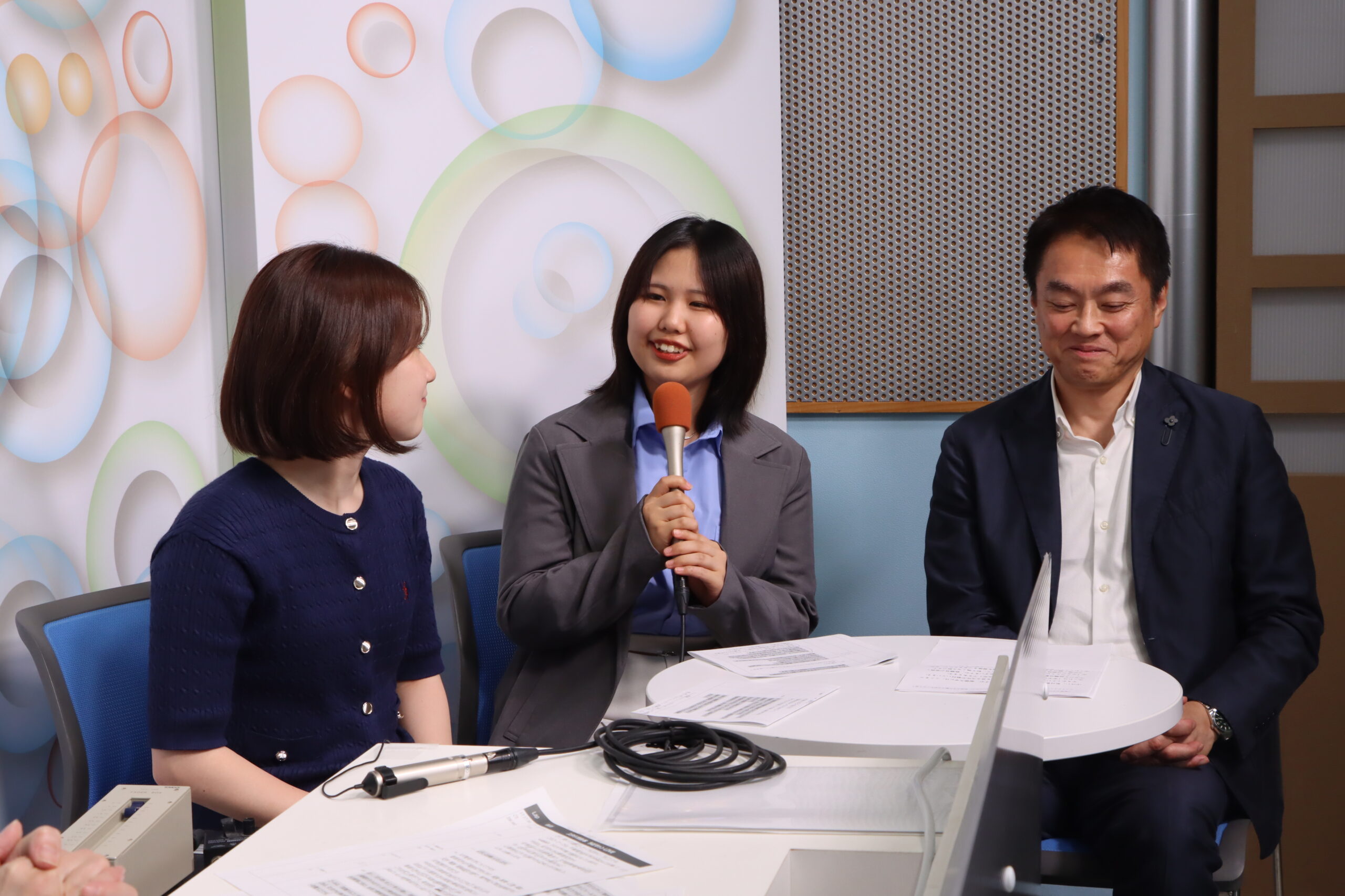 「ちばステLIVE！」に心理学科の学生が出演しました。
